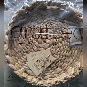 Qalara banana bark woven tray